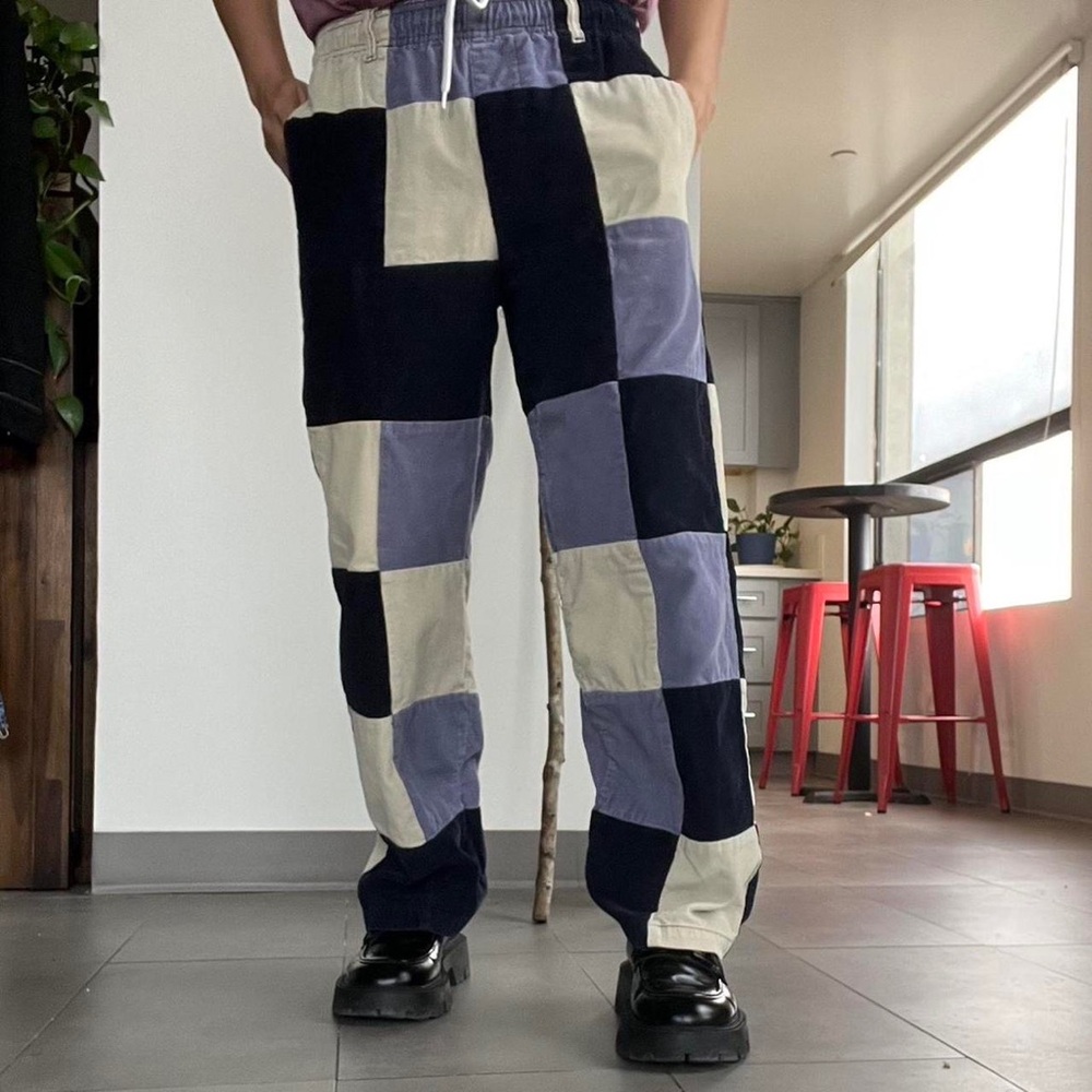 PATCHWORK CORDUROY PANTS BY URBAN OUTFITTERS - Picture 2 of 7